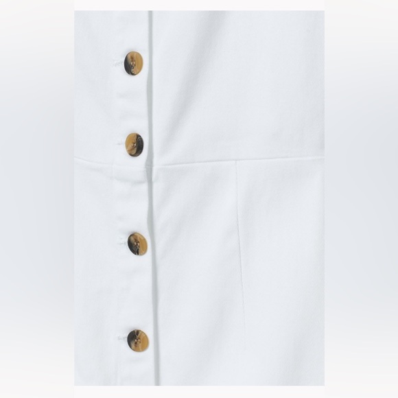 H&M Twill Dress with Buttons - Picture 4 of 6